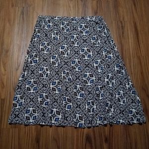 Size 20W Elastic Waist Rayon Skirt